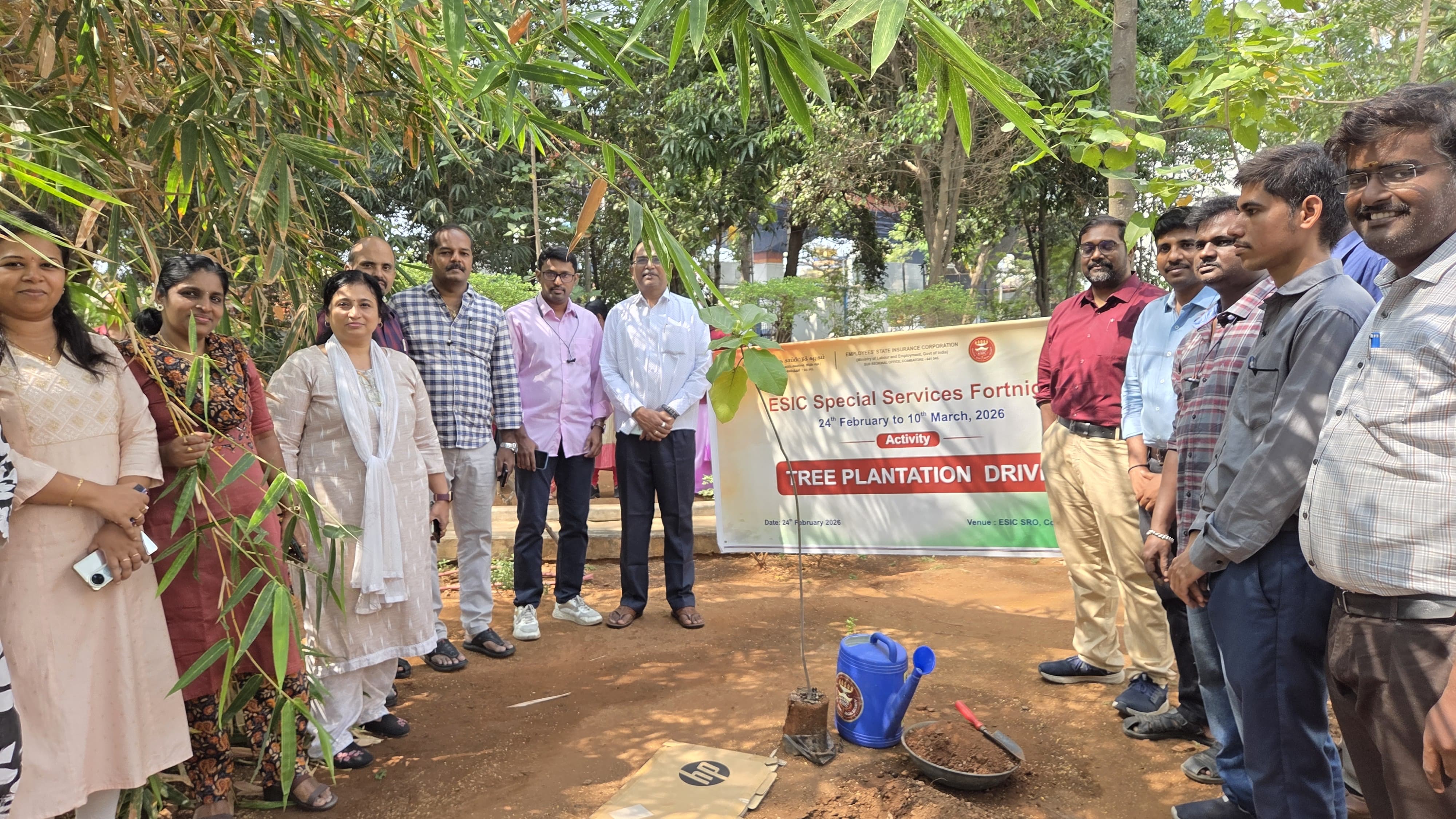 ESIC#75 -Tree Plantation Drive at SRO on the occasion of 'ESIC Foundation Day' & 'Special Services Fortnight' - 2O26