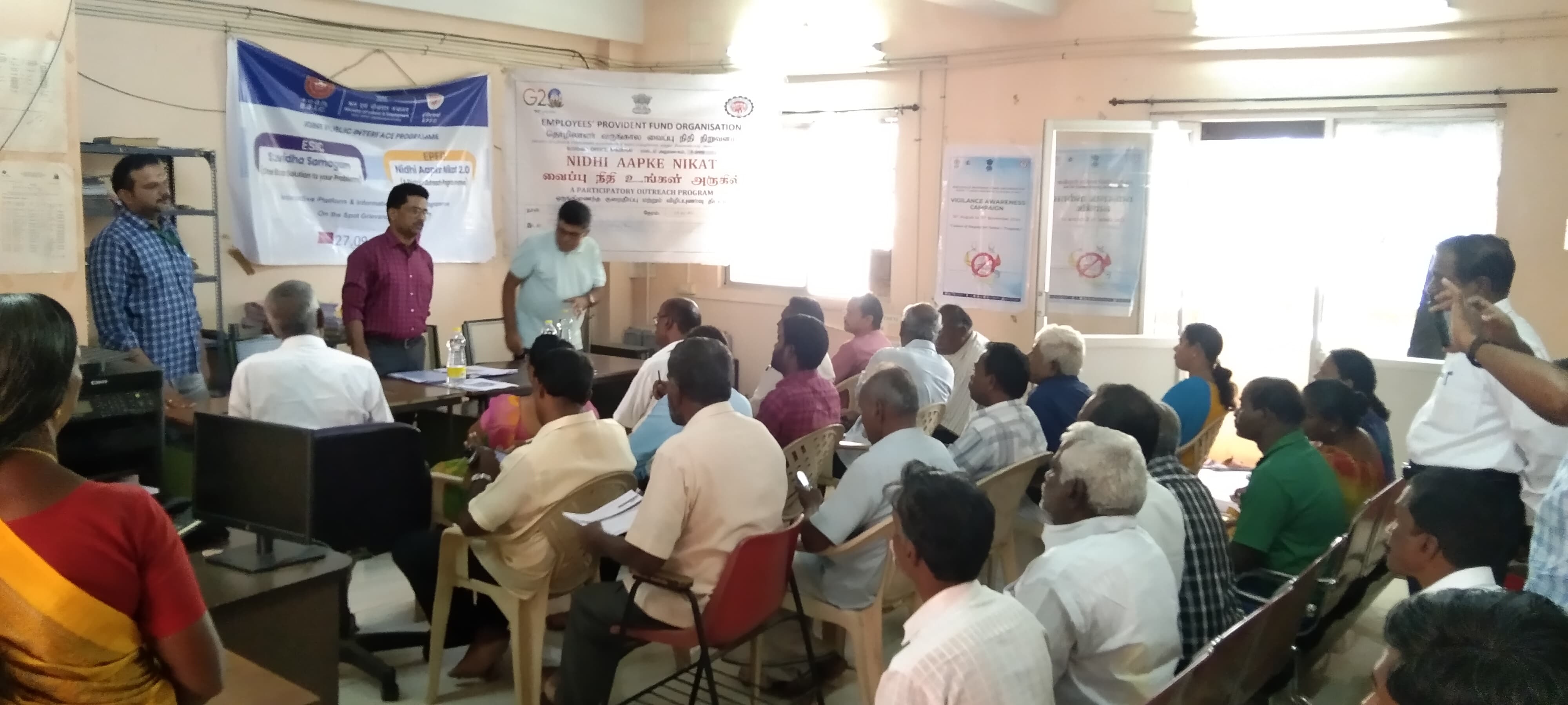 Joint Outreach Activity for September 2024 at Branch Office Theni