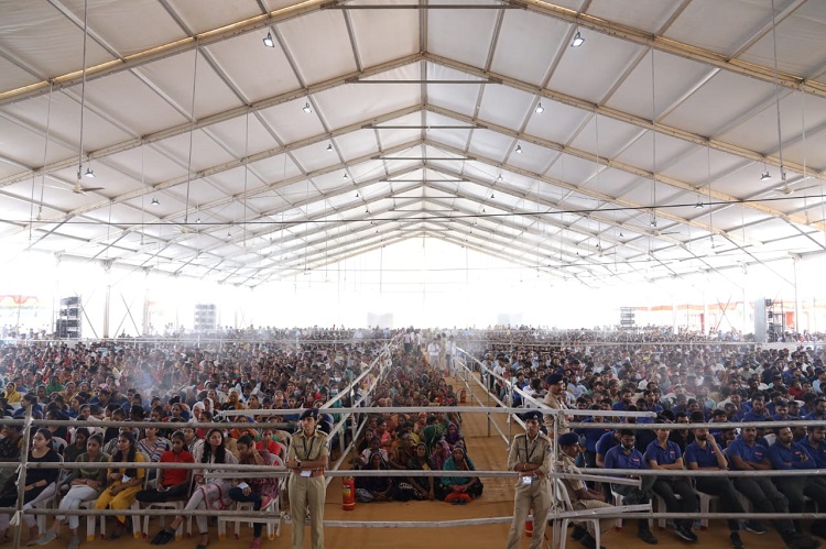 Foundation Stone Laying of 350 Bedded ESIC Hospital, Sanand, Gujrat. Upgradable to 500 Beds