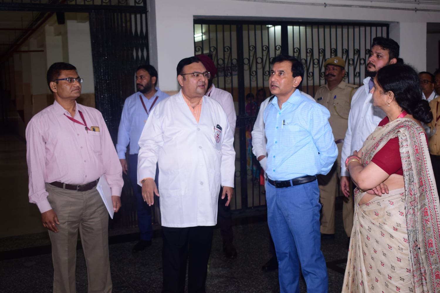 श्री कमल किशोर सोन, महानिदेशक, ईएसआईसी द्वारा ईएसआईसी अस्पताल कोटा, राजस्थान का निरीक्षण किया गया।