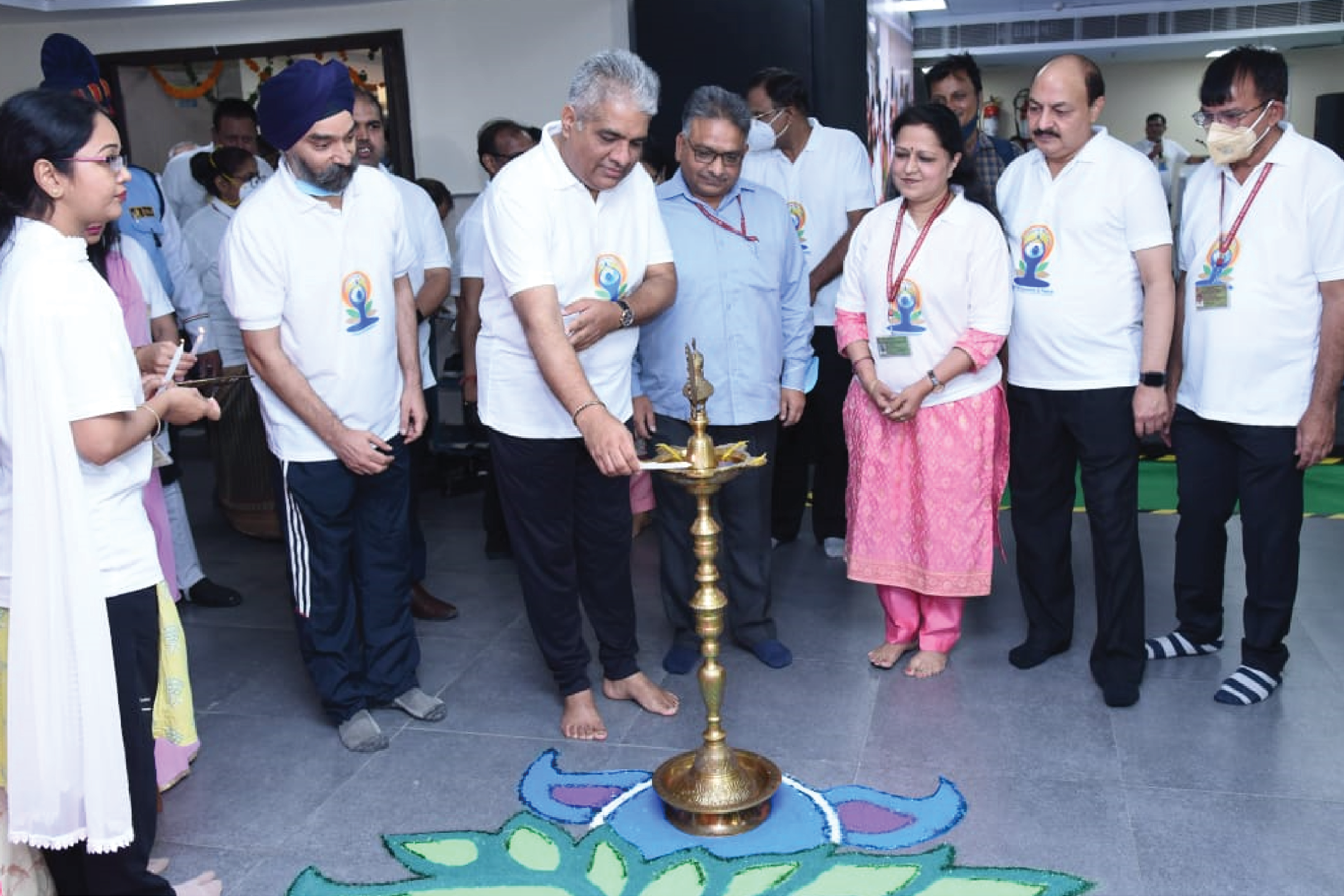 ESIC Yoga Fortnight, 7 to 21 June, 2022 launched by Union Minister for Labour and Employment on 7th June, 2022.