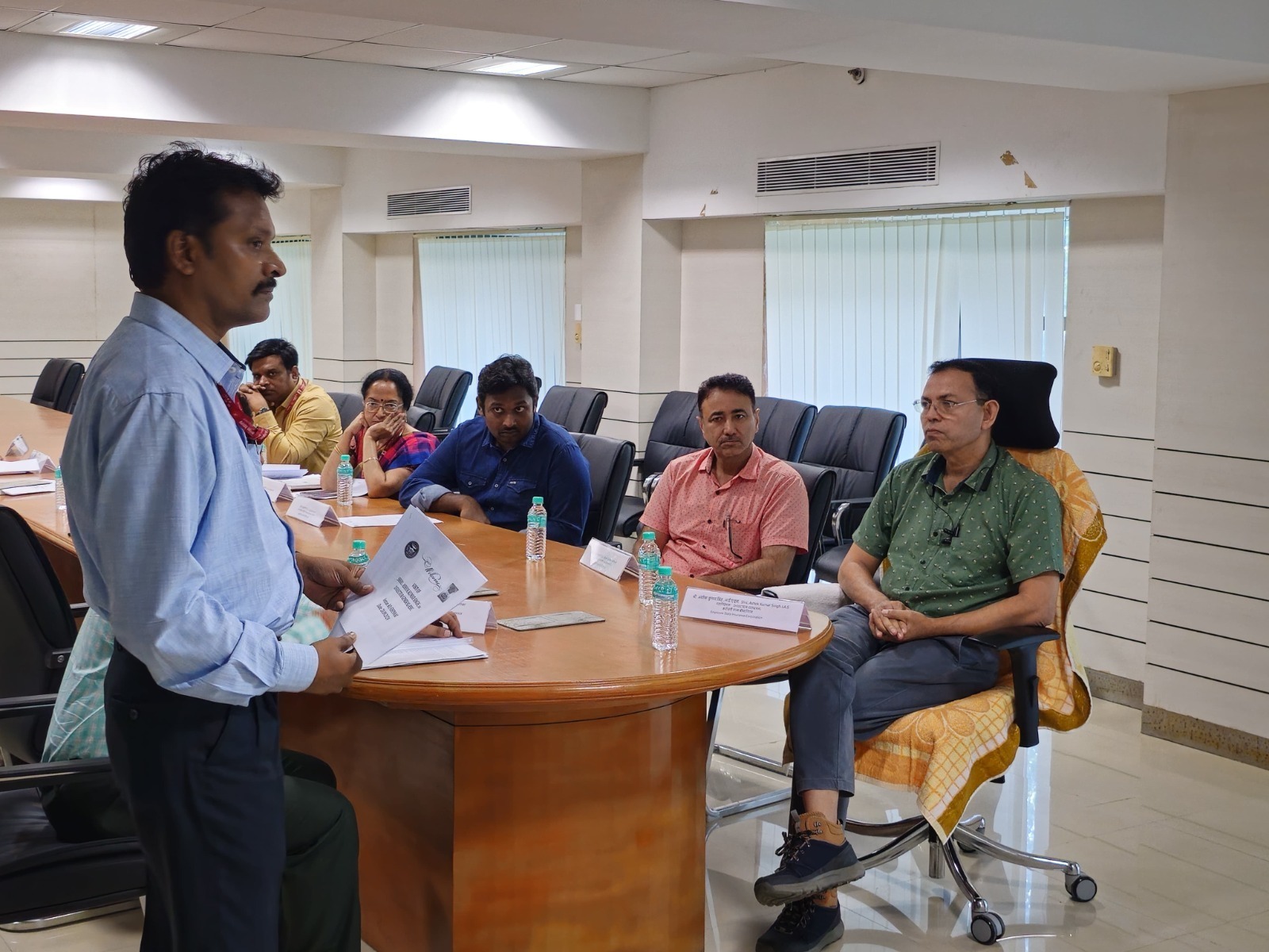 Sh. Ashok Kumar Singh, Director General, ESIC visited KK Nagar ESIC Hospital and RO, Chennai, T.N. and reviewed the medical facilities.