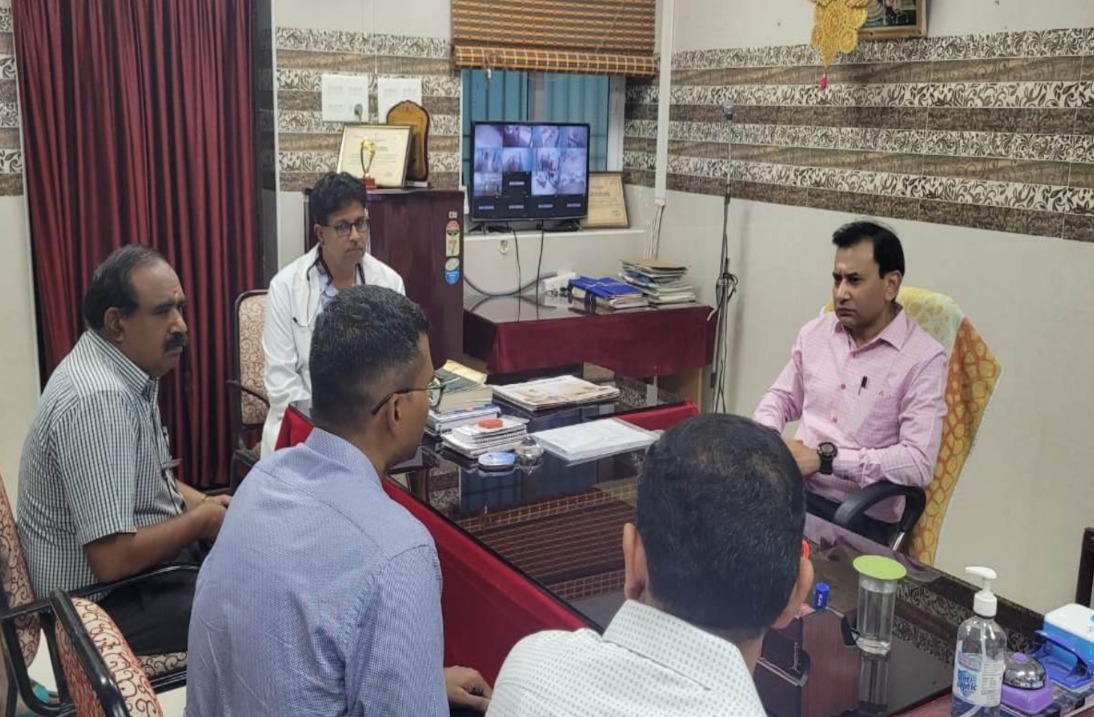 Sh. Kamal Kishore Soan, Director General, ESIC visited ESIS Hospital, Gorimedu, Puducherry